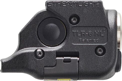 Streamlight 69355 TLR-6 HL G 300 لومن ضوء سلاح تكتيكي قابل لإعادة الشحن مع ليزر أخضر مدمج مصمم حصريًا وفقط لنماذج Glock 43X/48 MOS Railed فقط، أسود in Kuwait
