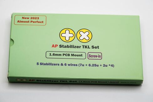 مثبتات لوحة المفاتيح الميكانيكية TX AP، مثبتة على PCB (Rev.4) (80% TKL Kit) (1.6T LP) in Kuwait
