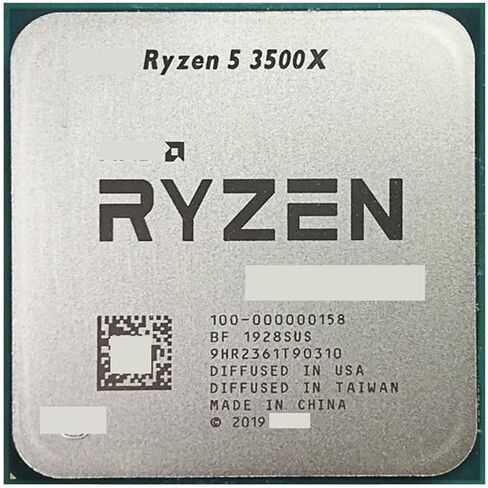 معالج وحدة المعالجة المركزية R 5 3500X R5 3.6 جيجا هرتز سداسي النواة بستة خيوط 7NM 65W L3 = 32M 100-000000158 مقبس AM4 in Saudi Arabia