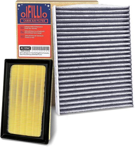 OIFILLIO Engine Cabin Air Filter for 2020-2025 Corolla (NOT HYBRID), 2022-2025 Corolla Cross (NOT HYBRID), C-HR CHR, Replaces OEM 8713958010, 1780177050 in Saudi Arabia