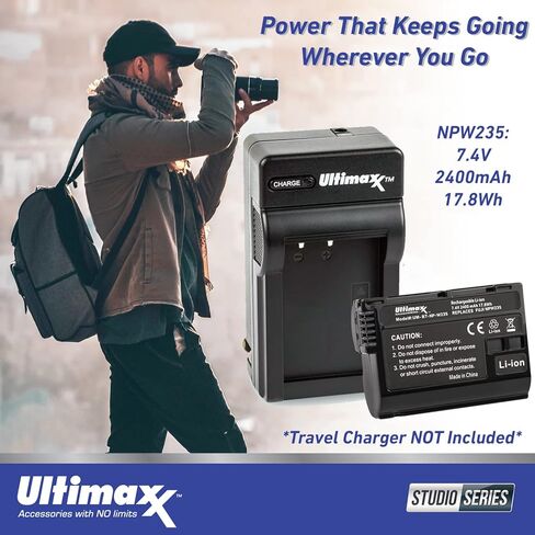 حزمة Ultimaxx Starter + كاميرا FUJIFILM X-H2S بدون مرآة (الهيكل فقط) + بطاقة ذاكرة Ultra سعة 64 جيجابايت، بطارية احتياطية 1x (2400 مللي أمبير في الساعة)، قارئ بطاقة الذاكرة، ملحقات الشركة المصنعة والمزيد (حزمة مكونة من 25 قطعة) in Saudi Arabia