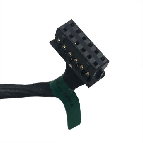 GinTai DC Power Jack in Cable for HP OMEN Shadow Elf 5 Air 15-DH Series 15-DH000 15-DH0007TX 15-DH1060NR 15-DH0015NR TPN-C141 TPN-C143 L52816-S46 L52816-F46 L52816-Y46 L52816-T46 L57333-001 17cm in Saudi Arabia