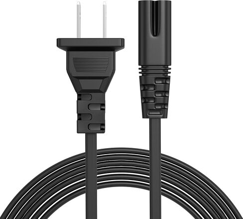 PKPOWER Power Cord Cable for HP Envy 5055 4520 4500 4501 5660 5530 5535 5540 5640 7640 7645, Printer Cable 2 Prong Replacement for HP Envy Laptop x360 13 15 17 Spectre 24 27 32 and More in Saudi Arabia