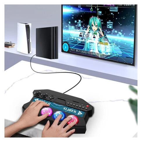 HZIRIU Game Controller, Compatible With P4/P4 Slim/P4 Pro/P5 Consoles PG-P4016 in Saudi Arabia