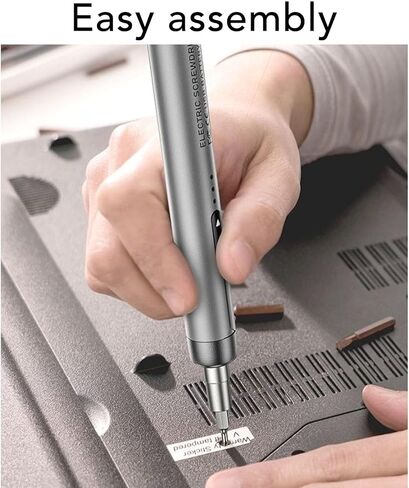 EVGATSAUTO Precision Electric، مجموعة صغيرة لاسلكية مع 68 بت، عزم دوران قابل للتعديل، 110 دورة في الدقيقة، لإصلاح الإلكترونيات، الكمبيوتر الشخصي، الكمبيوتر المحمول، الهاتف الذكي، الطائرة بدون طيار in Kuwait