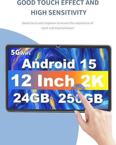 [عبوتان] واقي شاشة لجهاز JJGJ TAB9/QDDQ TAB9/Relndoo TAB9 Tablet 12 بوصة من الزجاج المقوى، واقي شاشة لجهاز TAB9 Tablet 12 بوصة مضاد للخدش وحساس وصلابة 9H in Kuwait