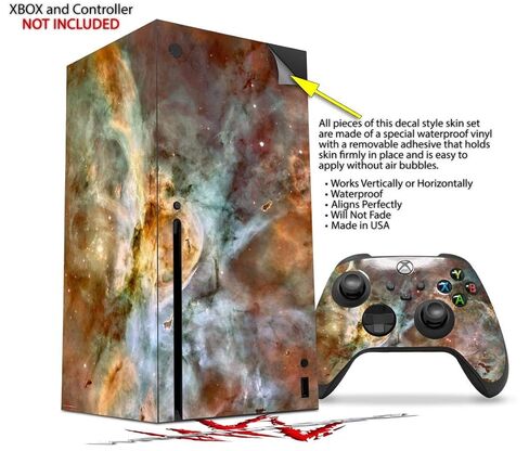 WraptorSkinz Skin Decal Vinyl Wrap compatible with the XBOX Series X Console and Controller - Hubble Images - Carina Nebula (GAMING CONSOLE NOT INCLUDED) in Saudi Arabia