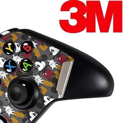 غلاف Skinit المخصص للألعاب متوافق مع وحدة تحكم Xbox One - تصميم بنمط كلاسيكي ميكي ماوس من ديزني مرخص رسميًا in Kuwait
