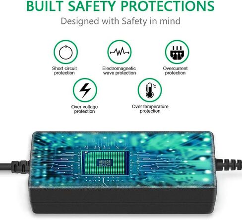 محول تيار متردد متوافق مع سلك إمداد الطاقة للكمبيوتر المكتبي HP 24-df0040 24-df0076 الكل في واحد in Kuwait