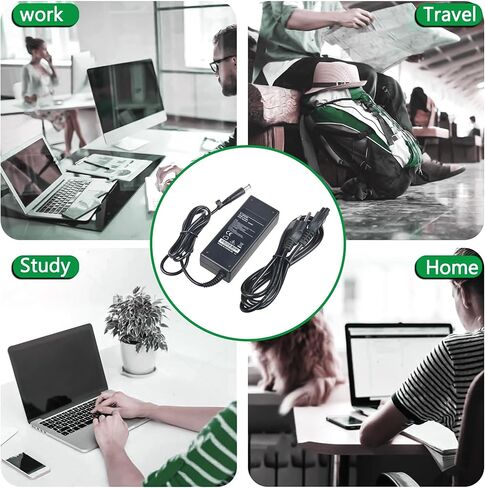 محول تيار متردد متوافق مع سلك إمداد الطاقة للكمبيوتر المكتبي HP 24-df0040 24-df0076 الكل في واحد in Kuwait