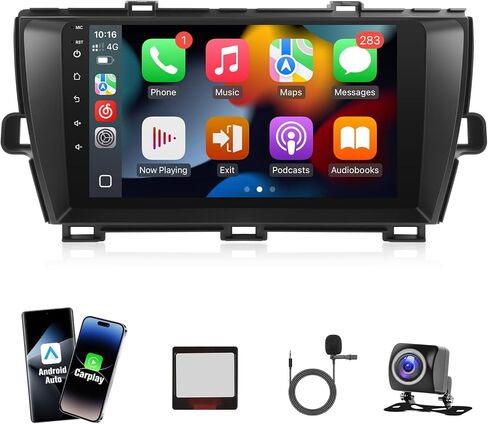 راديو سيارة Android من Leadfan لسيارة Toyota Prius 2010 2011 2012 2013 2014 2015 مع JBL مع شاشة لمس 9 بوصات لاسلكية Carplay Android Auto GPS Bluetooth (لتويوتا Prius 2010-2015 مع JBL) in Kuwait