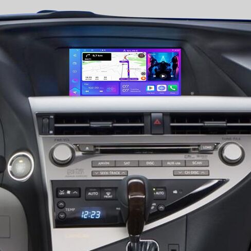 ASURE 9 بوصة Android 15 ترقية راديو ستيريو للسيارة Lexus RX 350 RX350 RX450h MK3 2010-2015،4+64G وحدة ملاحة GPS للسيارة مع Carplay اللاسلكي، Android Auto، شاشة لمس 1280x800 in Saudi Arabia