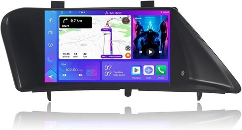 ASURE 9 بوصة Android 15 ترقية راديو ستيريو للسيارة Lexus RX 350 RX350 RX450h MK3 2010-2015،4+64G وحدة ملاحة GPS للسيارة مع Carplay اللاسلكي، Android Auto، شاشة لمس 1280x800 in Saudi Arabia