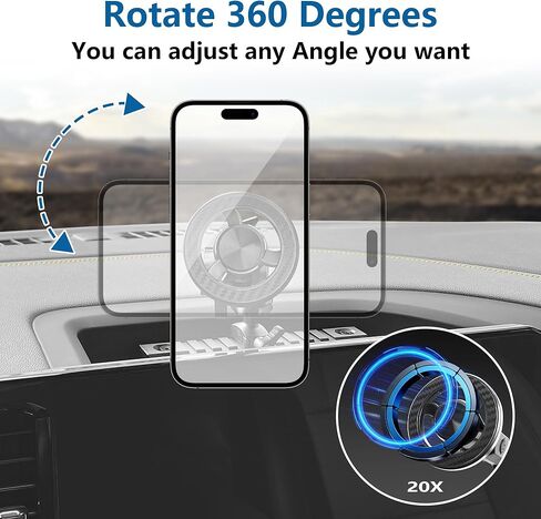 Phone Mount for 2022 2023 2024 2025 2026 Chevrolet Silverado 1500/GMC Sierra 1500 2500 3500 HD Accessories,Dash Platform Phone Mount Magsafe Fit 13.4" Screen, Cell Phone Holder for NATO Rail in Saudi Arabia