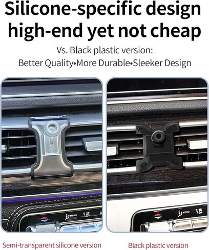 Car Phone Holder for 2020-2025 Mercedes Benz GLE Class GLS Class Accessories, 360° Rotation Phone Mount Compatible with MagSafe, Cell Phone Holder Does Not Affect Air Vent in Saudi Arabia
