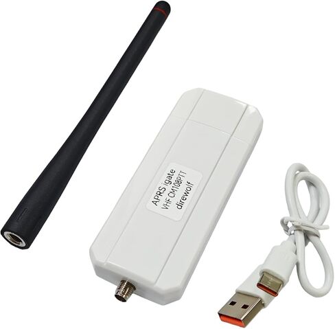 AURSINC VHF APRS RF Node for Direwolf, USB CM108 Sound Work for Direwolf & PPT Function, USB CP210x Com for SR110v Module (136-174Mhz 1W), Compatible for RPi 2/3/4/5 in Kuwait