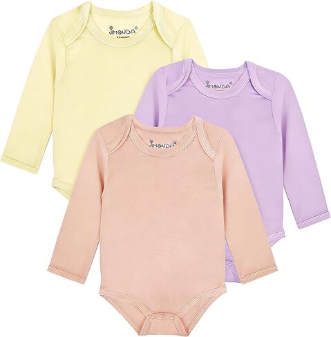 Jimonda Baby Bodysuit Long Sleeve Infant Romper Unisex Boy Girl Newborn Clothes One-Piece Spring Summer Fall in Saudi Arabia