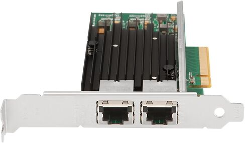 بطاقة الشبكة مزدوجة المنفذ 10 جيجابت إيثرنت PCI-e x8 مجموعة شرائح Intel X540 in Kuwait