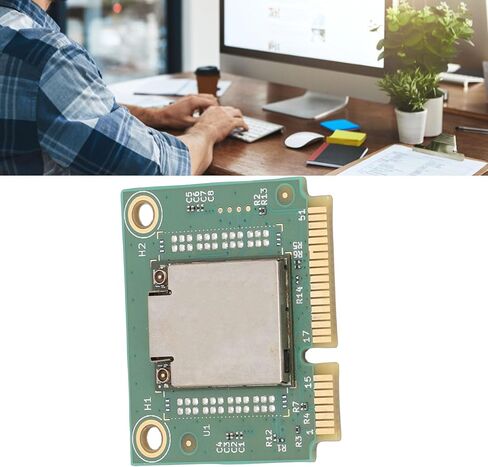 بطاقة Yunseity Mini PCI E WiFi 7، محول شبكة MT7925 Chip 3 Band 5400Mbps اللاسلكي مع موصلات مزدوجة وBT 5.3، لأجهزة الكمبيوتر المحمولة 10 11 in Saudi Arabia