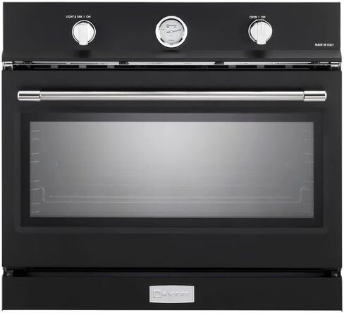 Verona Designer Series VEBIG30NSS 30 Inch Built-In Single Gas Wall Oven 3.5 cu ft Capacity Convection Infrared Broiler Electronic Ignition Stainless Steel in Kuwait
