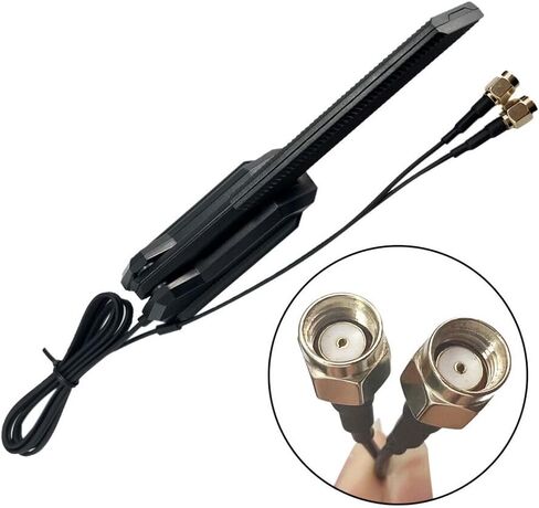 بديل لجهاز ASUS Z390 Z490 X570/ X99 PRO Z87 Deluxe Z97 Deluxe 2T2R ثنائي النطاق واي فاي متحرك هوائي 2 رأس، بطاقة اللوحة الأم راوتر شبكة لاسلكية كمبيوتر محمول واي فاي 6E هوائي 2.4G/5G/ 6G in Kuwait