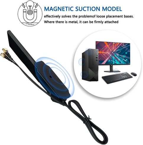 بديل لجهاز ASUS Z390 Z490 X570/ X99 PRO Z87 Deluxe Z97 Deluxe 2T2R ثنائي النطاق واي فاي متحرك هوائي 2 رأس، بطاقة اللوحة الأم راوتر شبكة لاسلكية كمبيوتر محمول واي فاي 6E هوائي 2.4G/5G/ 6G in Kuwait