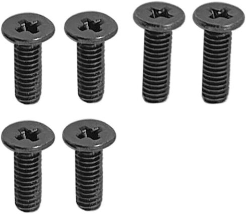 استبدال براغي غطاء القاعدة السفلي السفلي باللون الأسود من Zahara لجهاز HP Chromebook 11 G8 EE، Chromebook 11A G8 EE، Chromebook 11 G9 EE، Chromebook 11 MK G9 EE (2 طويل و4 قصير) in Kuwait