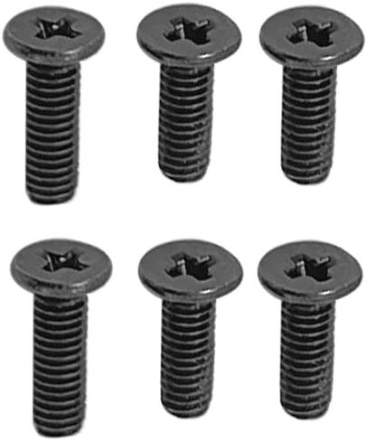 استبدال براغي غطاء القاعدة السفلي السفلي باللون الأسود من Zahara لجهاز HP Chromebook 11 G8 EE، Chromebook 11A G8 EE، Chromebook 11 G9 EE، Chromebook 11 MK G9 EE (2 طويل و4 قصير) in Kuwait