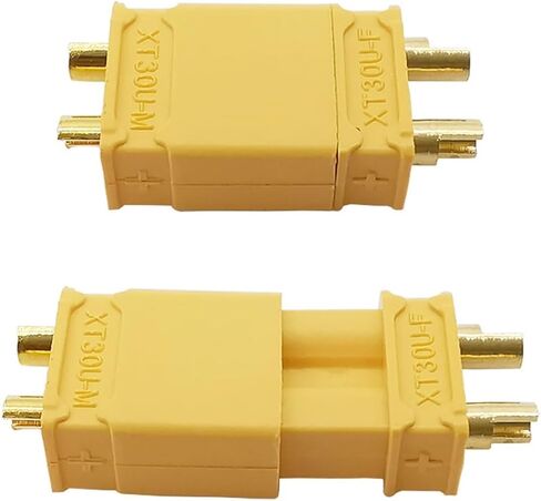 1/2/5Pair XT30 Connector XT30U Male Female Bullet Battery Charger Banana Jack Connector(5Pair) in Saudi Arabia