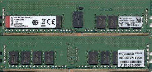 Kingston KSM26RS4/16MEI Server Premier - DDR4-16 GB - DIMM 288-pin - 2666 ميجا هرتز / PC4-21300 - CL19-1.2 V - مسجل - ECC in Saudi Arabia