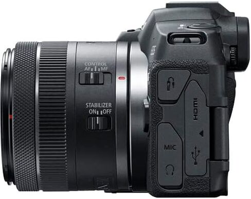 Canon EOS R8 Mirrorless Camera with 24-50mm & 55-210mm Lens Bundle with Canon 200ES EOS Shoulder Bag + 64GB Extreme PRO Memory Card in Saudi Arabia