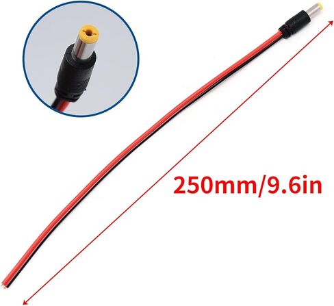 5 مجموعات من سلحفاة الأمواج 5 أمبير DC-099 مقبس مقبس طاقة تيار مستمر 5.5 × 2.1 مم، 50 فولت 5 أمبير 2.1 مم × 5.5 مم محول موصل تركيب لوحة ذكر وأنثى مع قابس مقاوم للغبار لهاتف MP3 وصوت فيديو CCTV in Kuwait