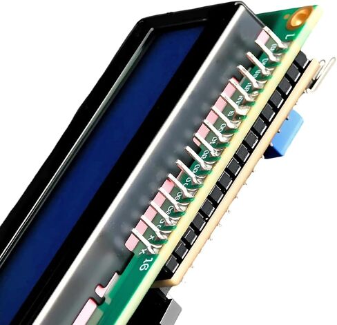I2C 1602 LCD Display Module 16X2 Blue Backlight LCD Module for Raspberry Pi Arduino - 2-Pack in Saudi Arabia