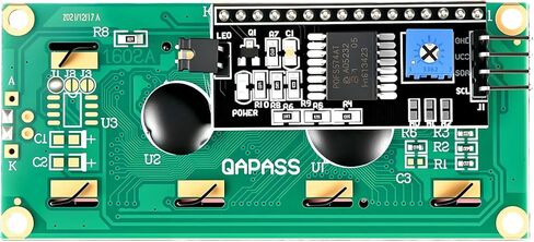 I2C 1602 LCD Display Module 16X2 Blue Backlight LCD Module for Raspberry Pi Arduino - 2-Pack in Saudi Arabia