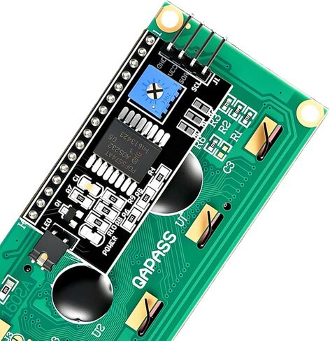 I2C 1602 LCD Display Module 16X2 Blue Backlight LCD Module for Raspberry Pi Arduino - 2-Pack in Saudi Arabia