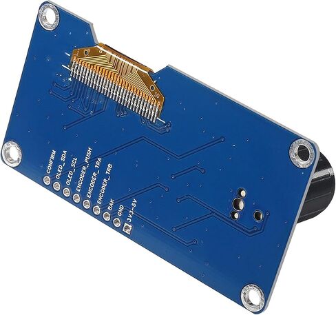 AITRIP 2 قطعة وحدة عرض OLED 0.96 بوصة مع أزرار EC11 جهاز تشفير دوار IIC واجهة شاشة LCD متوافقة مع Arduino in Kuwait