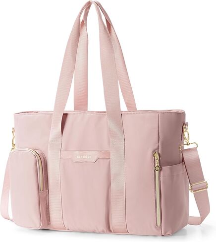 Work Tote Bag for 15.6" Laptop, Large Teacher Bag with Multi Pockets, Crossbody Nurse Utility Purse with for Women in Kuwait