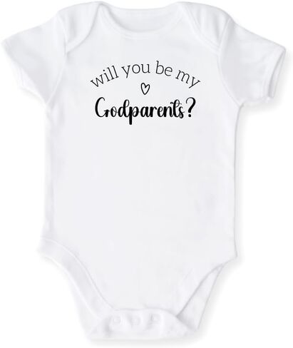 بدلة أطفال من Will You Be My Godparents Proposal - فكرة هدية لحديثي الولادة من العرابين in Kuwait