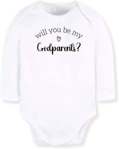 بدلة أطفال من Will You Be My Godparents Proposal - فكرة هدية لحديثي الولادة من العرابين in Kuwait