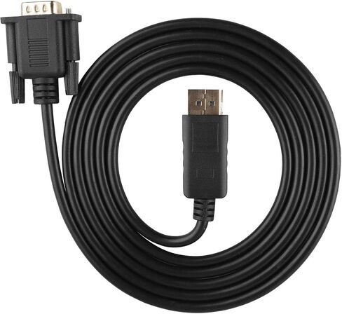 Mini DisplayPort to VGA Cable Adapter, HD 1080P Converter for PC Laptop, Connects Mini DisplayPort to HDTV in Saudi Arabia