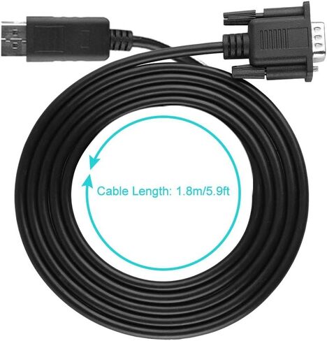 Mini DisplayPort to VGA Cable Adapter, HD 1080P Converter for PC Laptop, Connects Mini DisplayPort to HDTV in Saudi Arabia