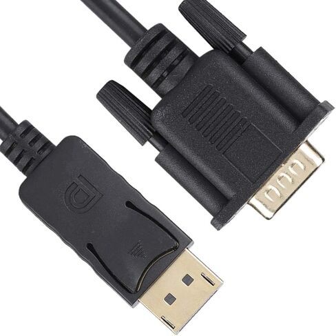 Mini DisplayPort to VGA Cable Adapter, HD 1080P Converter for PC Laptop, Connects Mini DisplayPort to HDTV in Saudi Arabia