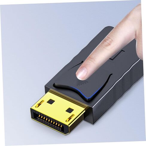 سلك محول من jojofuny إلى Vga خط سلك صوت وفيديو متوافق مع جهاز الكمبيوتر المحمول وجهاز العرض والكمبيوتر المحمول، اتصال سهل، لا حاجة للسائق، أوضاع ممتدة للمرآة in Kuwait