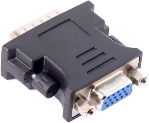 محول DMS إلى VGA لجميع ملحقات بطاقات الفيديو DMS-59، محول تمديد بلاستيكي 59pin ذكر إلى 15Pin أنثى in Kuwait