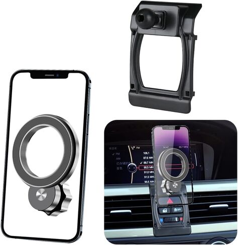 حامل هاتف مغناطيسي للسيارة BMW 3 Series 2005-2012 E90 E91 E92 E93 323 325i 328i 330i 335i 335d 328xi 335xi 325ci 330xi ملحقات السيارات الداخلية أفضل حامل الهاتف المحمول حامل شاشة الهواتف المحمولة in Saudi Arabia