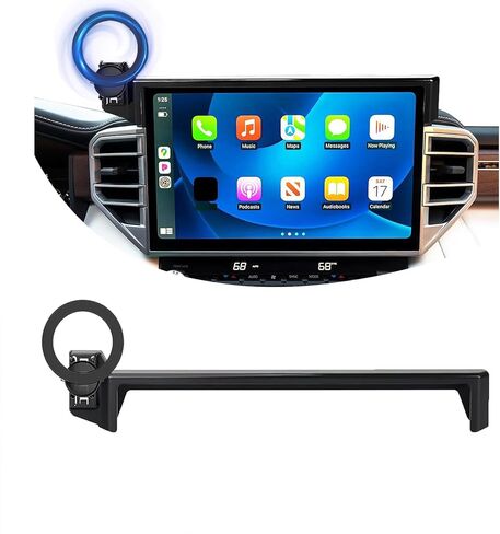 Car Phone Holder for Toyota Tundra 2022 2023 2024 2025 2026 Accessories/Toyota Sequoia 2023-2026 Accessories, Phone Mount Compatible with MagSafe, 360° Rotation (for 14 inch Screen only) in Kuwait