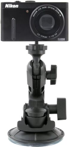 حامل الكاميرا الصغير Fat Gecko Mini Suction من Delkin + بطاقة Micro SD بسرعة 128 جيجابايت مع محول، قراءة تصل إلى 100 ميجابايت/ثانية in Kuwait