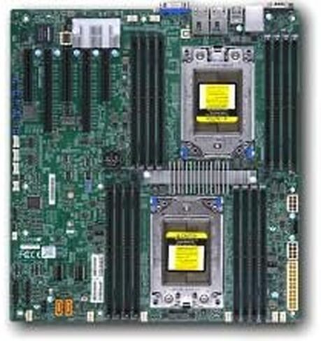 Supermicro H11DSI-NT Dual SP3 مآخذ اللوحة الأم AMD in Saudi Arabia