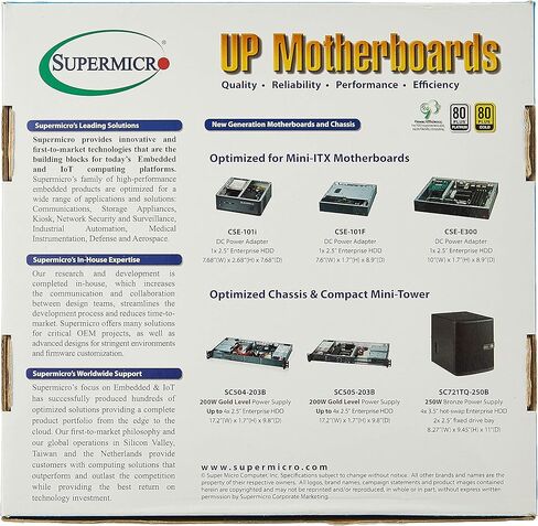 Supermicro A2SDi-4C-HLN4F - Motherboard - Mini ITX - Intel Atom C3558 in Saudi Arabia
