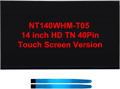 14 بوصة FHD 1920x1080 40 Pins كمبيوتر محمول Oncell لمس شاشة LCD محول رقمي شاشة LED بديلة مع شريط لجهاز HP Fortis 14 G11 Chromebook NV140FHM-T02 B140HAK03.1 (شاشة لمس FHD) in Saudi Arabia
